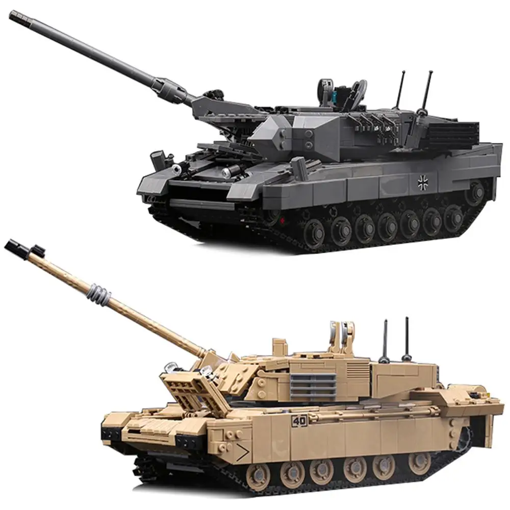 New Xingbao Military Bricks 2 Styles Main Battle Tanks Building Blocks Construction Toy Tanks Model Kits Boy Toys WW2 Toys Gifts
New Xingbao Military Bricks 2 Styles Main Battle Tanks Building Blocks Construction Toy Tanks Model Kits Boy Toys WW2 Toys Gifts