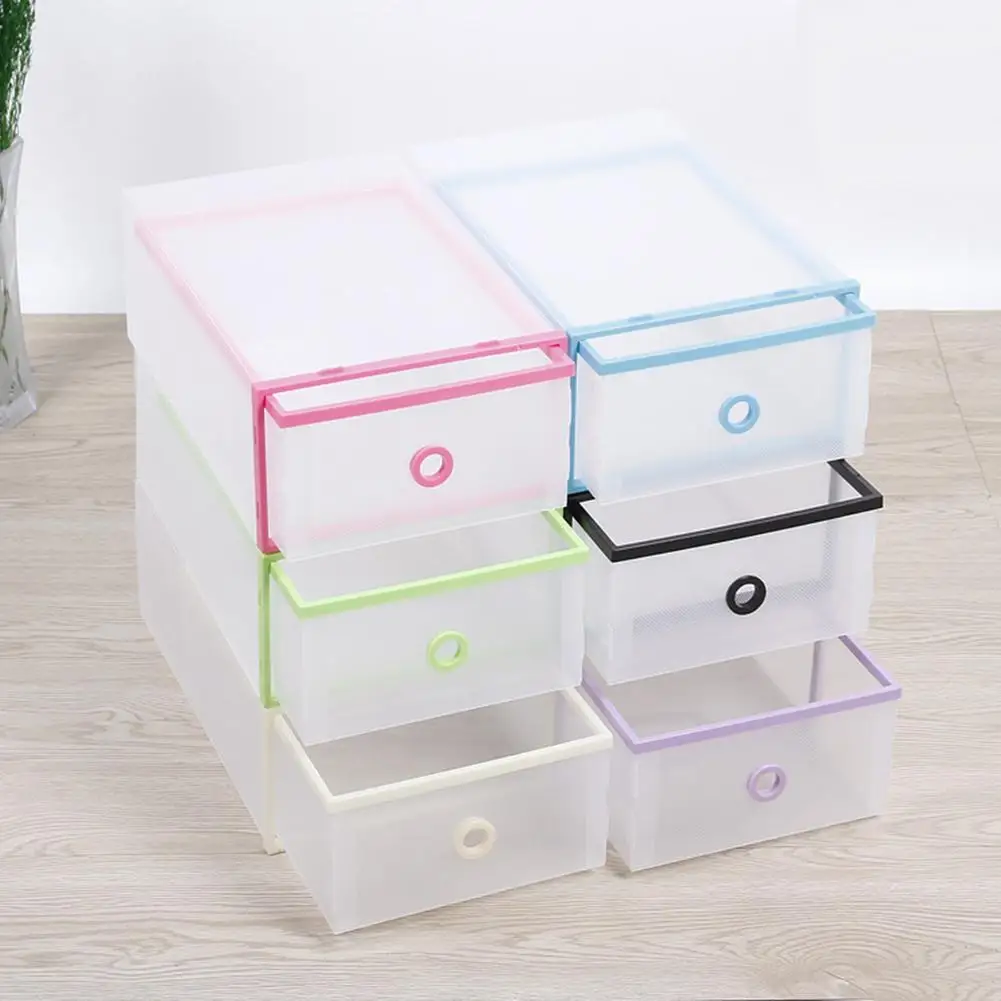 Plastic Shoe Box Drawers Transparent Case Dustproof Shoes Storage Drawers Storage Box for Toys Shoes Box Shoe Storage Organizer
Plastic Shoe Box Drawers Transparent Case Dustproof Shoes Storage Drawers Storage Box for Toys Shoes Box Shoe Storage Organizer