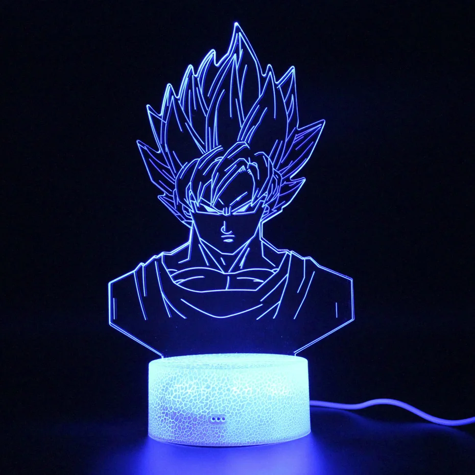 Dragon Ball Z Lamp Illusion Remote Control Touch 3d Table Lamp Goku Sleep Light Party Decoration Nightlight Kids Projection Lamp
Dragon Ball Z Lamp Illusion Remote Control Touch 3d Table Lamp Goku Sleep Light Party Decoration Nightlight Kids Projection Lamp