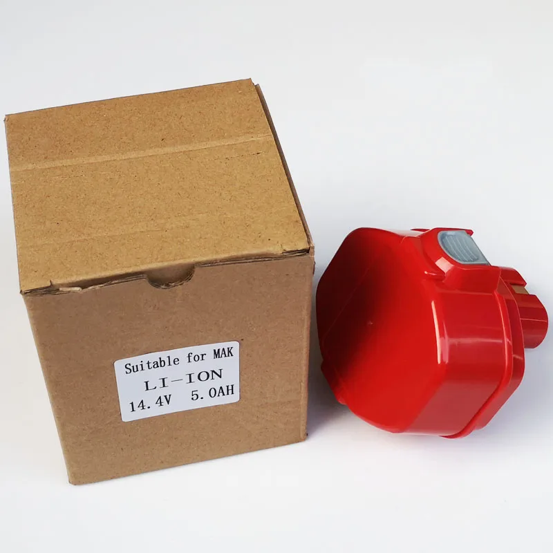 14.4V 5000mah Rechargeable Li-ion battery for Makita cordless Electric drill screwdriver 033DZ 4332D 4333D 1051D 4033D 6381D
14.4V 5000mah Rechargeable Li-ion battery for Makita cordless Electric drill screwdriver 033DZ 4332D 4333D 1051D 4033D 6381D