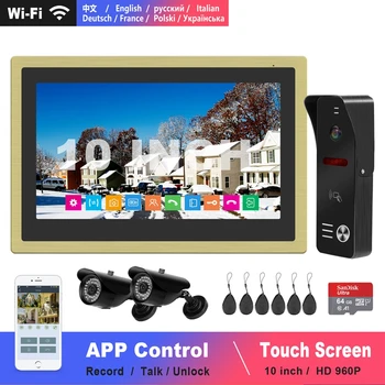 Diagonsview 10 Inch Wifi Intercom System Kit Wireless Video Door Phone Home Doorbell Camera Smart Security Swiping Card Unlock
Diagonsview 10 Inch Wifi Intercom System Kit Wireless Video Door Phone Home Doorbell Camera Smart Security Swiping Card Unlock