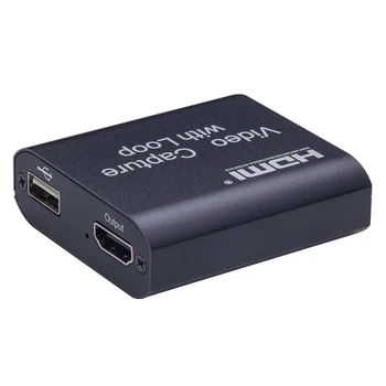 Game Recording Adapter Video Card Plug And Play 1080P Live Streaming HDMI To USB 3.0 Audio Broadcast 4K Full HD Portable
Game Recording Adapter Video Card Plug And Play 1080P Live Streaming HDMI To USB 3.0 Audio Broadcast 4K Full HD Portable
