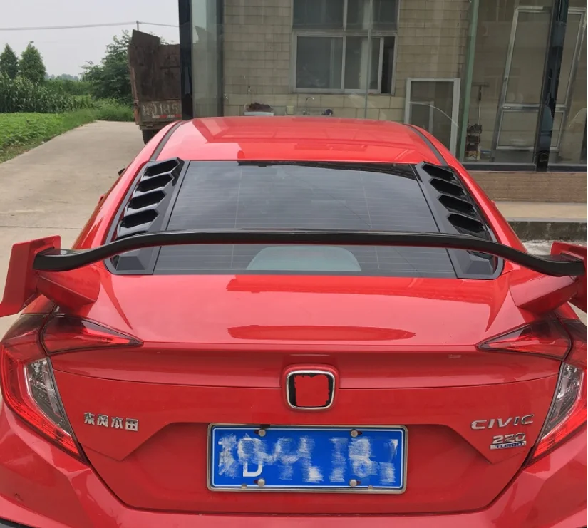 2pcs ABS Material Rear Windshield Louver Frame Molding Trim Cover For Fit Honda Civic 2016-2020
2pcs ABS Material Rear Windshield Louver Frame Molding Trim Cover For Fit Honda Civic 2016-2020