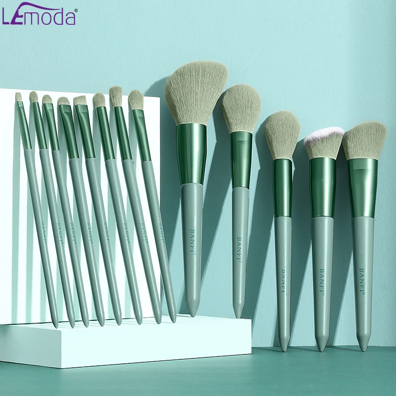 Lemoda Makeup Brushes Set 13pcs Eyeshadow Blending Powder Foundation Eyebrow Brushes Eye Cosmetic Tools For Face
Lemoda Makeup Brushes Set 13pcs Eyeshadow Blending Powder Foundation Eyebrow Brushes Eye Cosmetic Tools For Face