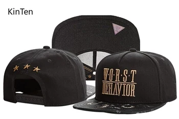 2020 new arrived black WORST HEHAVIOR hip hop snapback hats caps for men women outdoor baseball cap trucker cap baseball cap 
2020 new arrived black WORST HEHAVIOR hip hop snapback hats caps for men women outdoor baseball cap trucker cap baseball cap