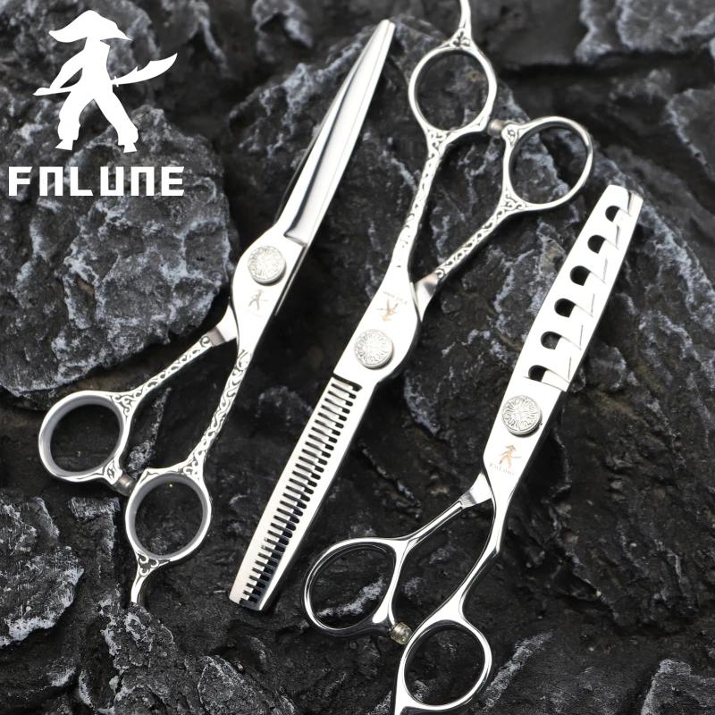 FnLune 6.0 Japan Steel Professional Hair Salon Scissors Cut Barber Accessories Haircut Thinning Shear Hairdressing Tool Scissors
FnLune 6.0 Japan Steel Professional Hair Salon Scissors Cut Barber Accessories Haircut Thinning Shear Hairdressing Tool Scissors