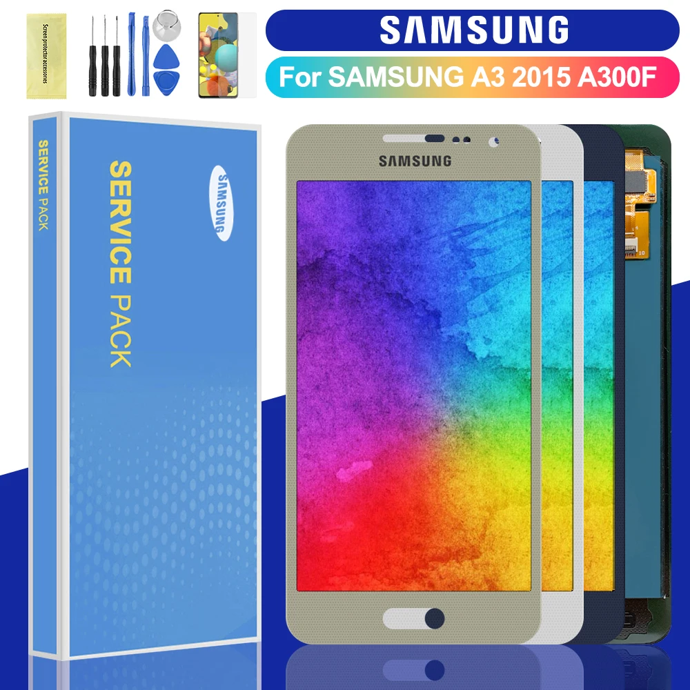 Фото ЖК-дисплей 4 5 ''TFT для Samsung Galaxy A3 2015 A300 A3000 A300F A300M сенсорный экран дигитайзер | Экраны для мобильных телефонов (1005001592456472)