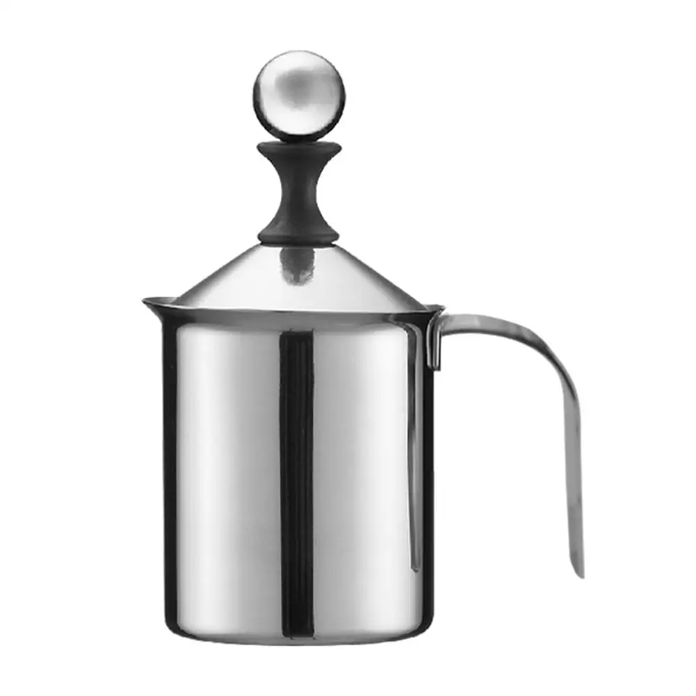 400/800ML Stainless Steel Milk Frother Cup Coffee Cappuccino Latte Foamer Tool DIY Decorating Coffee Mold Coffee Accessories
400/800ML Stainless Steel Milk Frother Cup Coffee Cappuccino Latte Foamer Tool DIY Decorating Coffee Mold Coffee Accessories