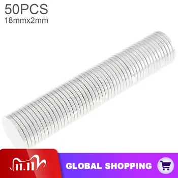 50pcs 18x2mm Mini Strong Magnetite Earth Neodymium Magnets with Round Disc Type and Permanent Magnet for Home/Office/Laboratory
50pcs 18x2mm Mini Strong Magnetite Earth Neodymium Magnets with Round Disc Type and Permanent Magnet for Home/Office/Laboratory