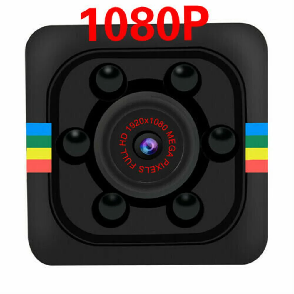 SQ11 Mini 960P/1080P Infrared Night Vision Camera HD DVR Recorder Portable 140 degree wide angle, support for circular recording
SQ11 Mini 960P/1080P Infrared Night Vision Camera HD DVR Recorder Portable 140 degree wide angle, support for circular recording