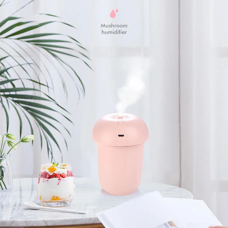 ELOOLE 200ML Mushroom Ultrasonic Air Humidifier Aromatherapy Diffuser With Mini USB Fan&LED Lamp Mist Maker For Home Car
ELOOLE 200ML Mushroom Ultrasonic Air Humidifier Aromatherapy Diffuser With Mini USB Fan&LED Lamp Mist Maker For Home Car