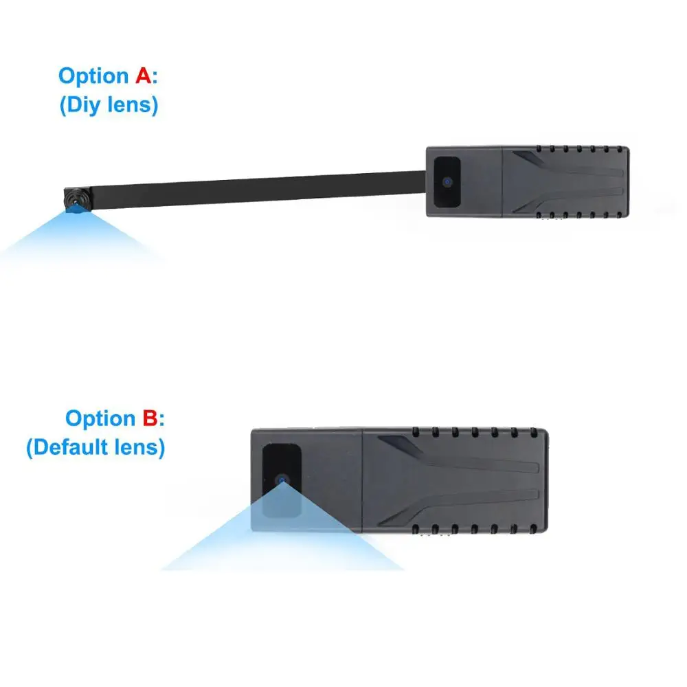 JOZUZE HD 720P DIY портативная WiFi IP мини камера P2P беспроводная микро веб видеокамера