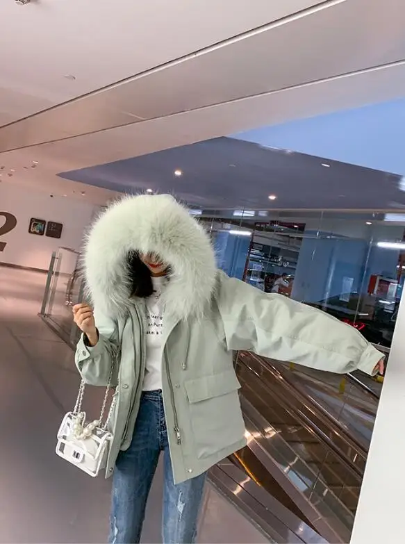 Cheap Natural rex rabbit fur lining parka real fur coat winter jacket women natural raccoon fur collar warm thick parkas tsr678 13 Cheap Natural rex rabbit fur lining parka real fur coat winter jacket women natural raccoon fur collar warm thick parkas tsr678 13