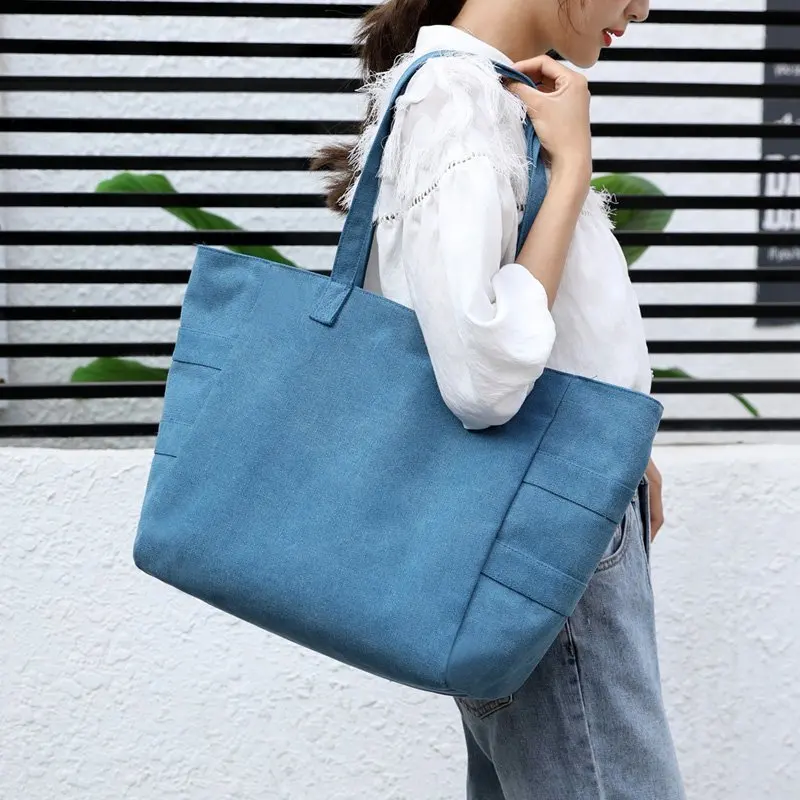 

Torebka Damska Torebki Damskie Portable Fashion Large Capacity Canvas Shoulder Bag Crossbody Bag New Fashion One Shoulder Bag