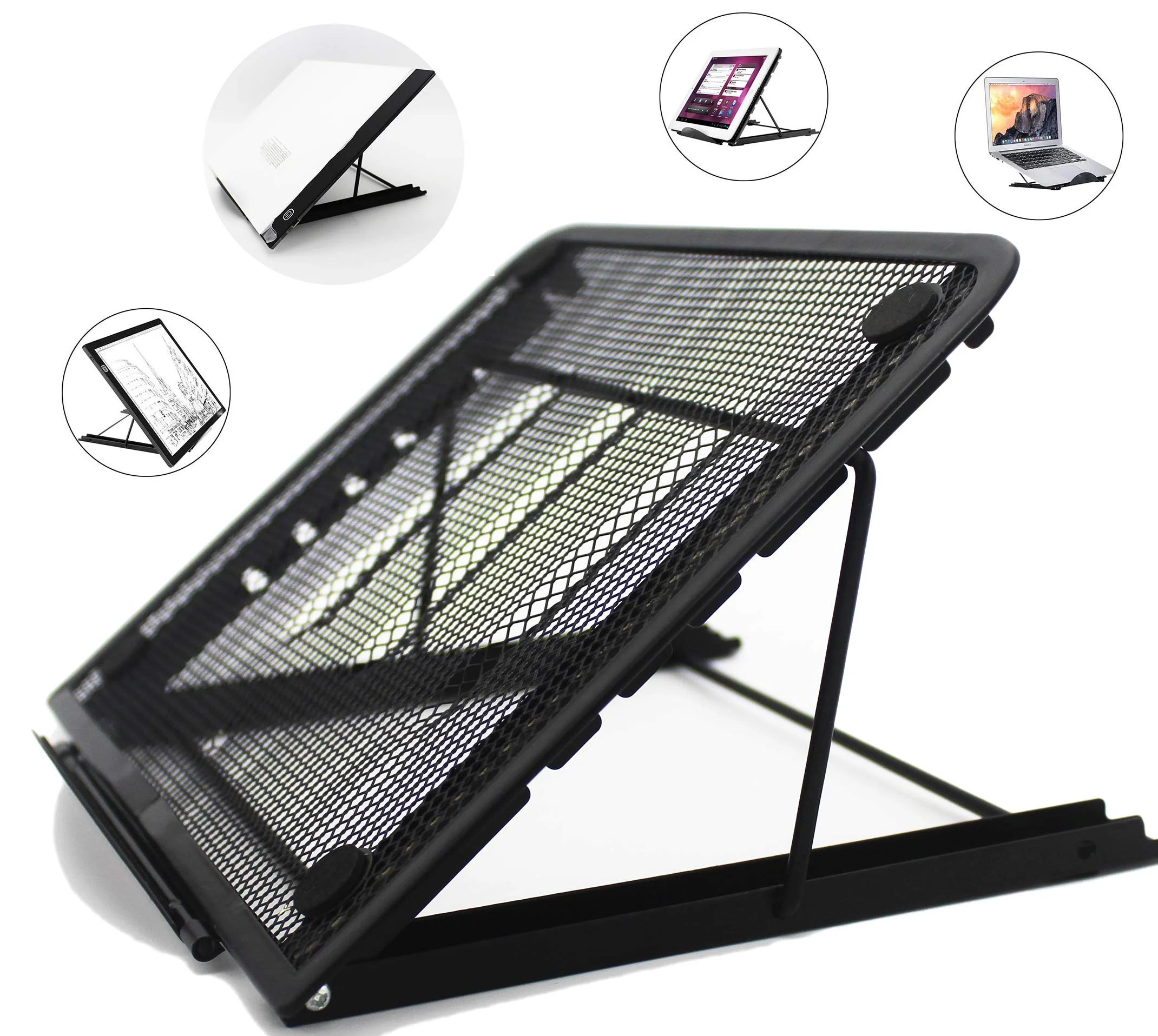 Large Version Ventilated Adjustable Light Pad Stand, 6 Angle Non-slip Holder for laptop Tablets A4 LED Light Board Diamond Paint
Large Version Ventilated Adjustable Light Pad Stand, 6 Angle Non-slip Holder for laptop Tablets A4 LED Light Board Diamond Paint