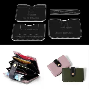 1set DIY Acrylic Leather Template Home Handwork Leathercraft Sewing Pattern Tools Accessory Card Holder 12x7.5cm
1set DIY Acrylic Leather Template Home Handwork Leathercraft Sewing Pattern Tools Accessory Card Holder 12x7.5cm