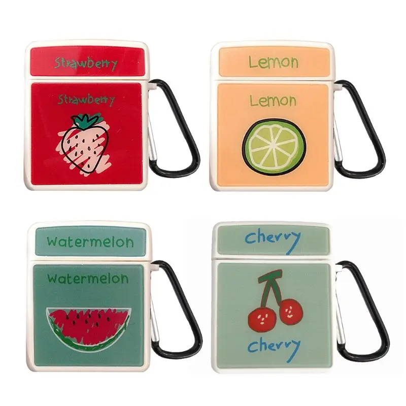 Fruit Pattern Case Silicone Protective Cover with Hook for Airpods 2 Earphones
Fruit Pattern Case Silicone Protective Cover with Hook for Airpods 2 Earphones