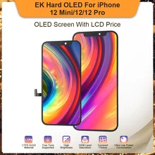 EK – ensemble écran tactile OLED de remplacement, avec numériseur, avec prix LCD, pour iPhone 12 Mini 12 Pro=