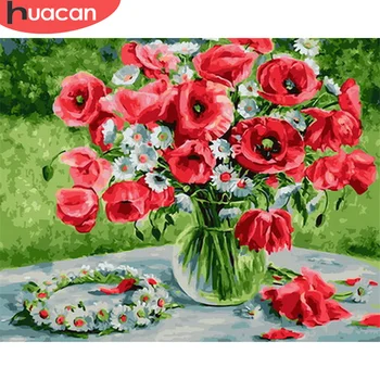 HUACAN Coloring By Number Flower Drawing On Canvas HandPainted Painting Art Gift DIY Pictures By Number Kits Home Decor
HUACAN Coloring By Number Flower Drawing On Canvas HandPainted Painting Art Gift DIY Pictures By Number Kits Home Decor