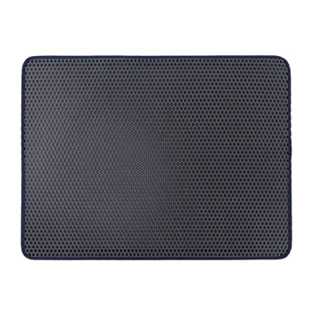 Cat Litter Mat Large Kitty Litter Box Trapping Sifting Mats Waterproof Urine Repellent for Keep Floor Carpet Clean (Silver Gray)
Cat Litter Mat Large Kitty Litter Box Trapping Sifting Mats Waterproof Urine Repellent for Keep Floor Carpet Clean (Silver Gray)