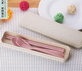 Children Travel Wheat Tableware Gift Box Students Nursing Chopsticks Fork Spoon Three-piece Set
Children Travel Wheat Tableware Gift Box Students Nursing Chopsticks Fork Spoon Three-piece Set