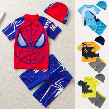 Know Dream Two Piece Swimsuit Swim Swimsuit Kids Baby Shark Clothes High Neck Children's Swimwear Spiderman Boy Full Suit
Know Dream Two Piece Swimsuit Swim Swimsuit Kids Baby Shark Clothes High Neck Children's Swimwear Spiderman Boy Full Suit