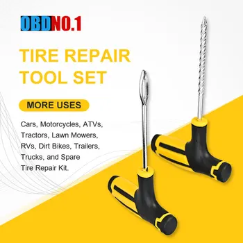 Car Tire Repair Tool Tire Repair Kit Studding Tool Set Puncture Plug Practical Hand Tools for Bike Car Truck Motorbike Z4
Car Tire Repair Tool Tire Repair Kit Studding Tool Set Puncture Plug Practical Hand Tools for Bike Car Truck Motorbike Z4
