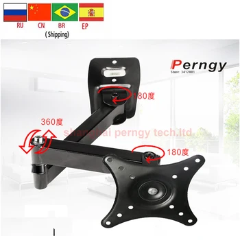 LCD-153S Full Motion 10"-26" Flat Panel LED LCD Display TV Wall Mount Max.VESA 100*100mm Loading Monitor Holder Support
LCD-153S Full Motion 10"-26" Flat Panel LED LCD Display TV Wall Mount Max.VESA 100*100mm Loading Monitor Holder Support