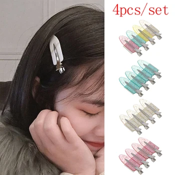 4PCS Seamless No Bend Hair Clips Barrettes No Mark Pin Curl Clip Makeup No Crease Hair Clip Korean Hair Styling Bang Hairpins
4PCS Seamless No Bend Hair Clips Barrettes No Mark Pin Curl Clip Makeup No Crease Hair Clip Korean Hair Styling Bang Hairpins