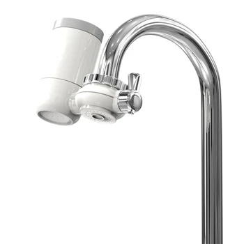 Portable Faucet Water Filter, Tap Water Purifier Filter Water Purifying Device for Home Kitchen
Portable Faucet Water Filter, Tap Water Purifier Filter Water Purifying Device for Home Kitchen