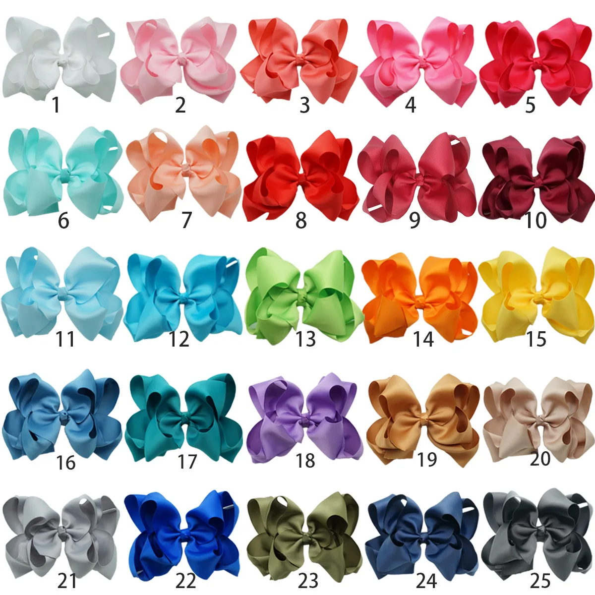 6 inch Big Bows Hair Clips for Girls Large 25 Colors Boutique Hair Clips Bows Girls Kids Children Women Hair Barrettes Hairclips
6 inch Big Bows Hair Clips for Girls Large 25 Colors Boutique Hair Clips Bows Girls Kids Children Women Hair Barrettes Hairclips