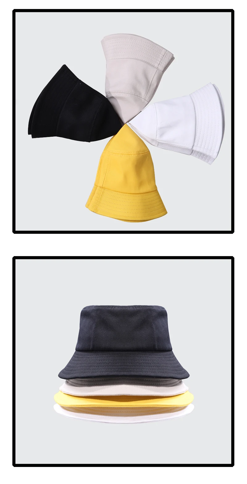 Shop Generic Butterfly Panama Bob Bucket Hats Summer Mens Women