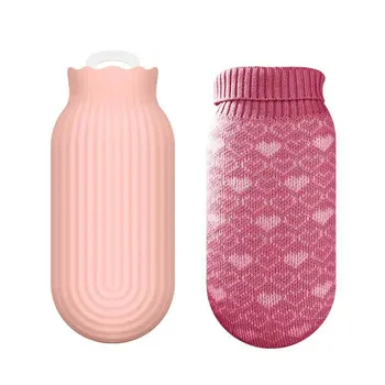 Portable Relaxing Warming Silicone Hot Water Bottle Winter Heating Practical Reusable Explosion Proof Therapy Safe Fashion
Portable Relaxing Warming Silicone Hot Water Bottle Winter Heating Practical Reusable Explosion Proof Therapy Safe Fashion