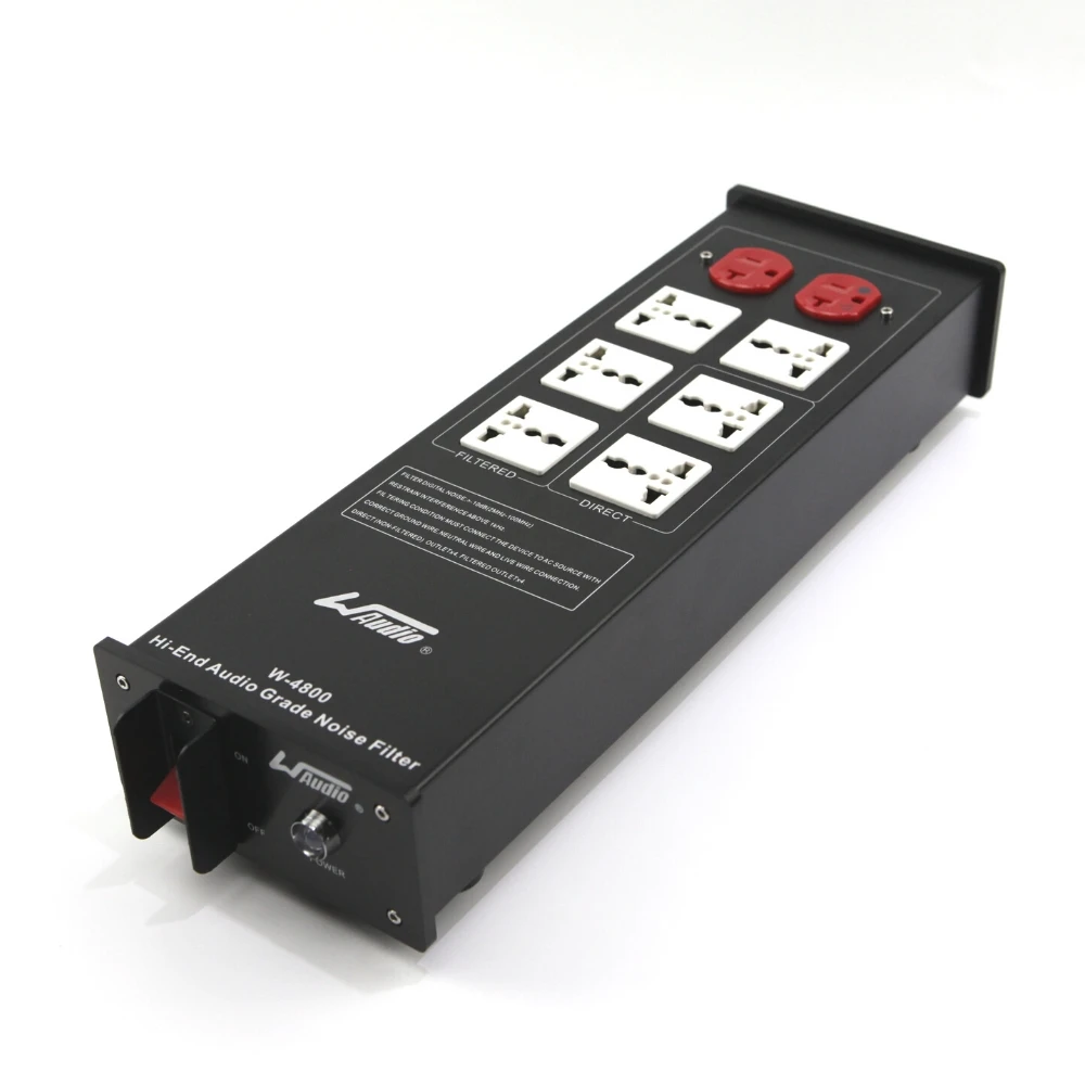 WAudio W-4800 High-End Audio Noise Filter AC Power Conditioner Power Filter Power Purifier with Universal Outlets Power Strip
WAudio W-4800 High-End Audio Noise Filter AC Power Conditioner Power Filter Power Purifier with Universal Outlets Power Strip