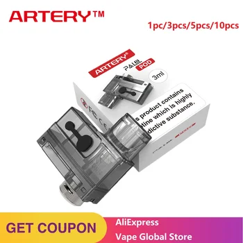 Original Artery PAL II Pod Cartridge 3ml Capacity with 0.6ohm Mesh Coil 1.2ohm Regular Coil for Artery PAL II Pod Vape Kit
Original Artery PAL II Pod Cartridge 3ml Capacity with 0.6ohm Mesh Coil 1.2ohm Regular Coil for Artery PAL II Pod Vape Kit