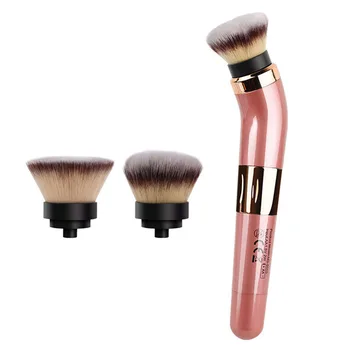 Synthetic Fiber Portable Battery Powered Multifunctional 360 Degrees Rotating Automatic Foundation Blush Electric Makeup Brush 
Synthetic Fiber Portable Battery Powered Multifunctional 360 Degrees Rotating Automatic Foundation Blush Electric Makeup Brush