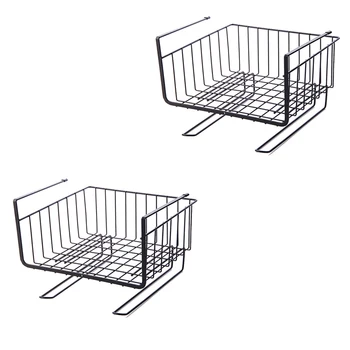 2pcs Shelf Partition Under Table Cabinet Simple Layered Shelf Hanging Rack Storage Rack Organizer
2pcs Shelf Partition Under Table Cabinet Simple Layered Shelf Hanging Rack Storage Rack Organizer
