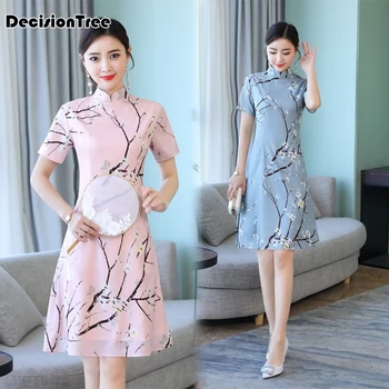 2020 Chinese Dress women wedding bridesmaid dress solid lace qipao female elegant robe demoiselle sexy cotton vestidos
2020 Chinese Dress women wedding bridesmaid dress solid lace qipao female elegant robe demoiselle sexy cotton vestidos