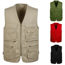 Men Mesh Baggy Sleeveless Vest With Many Pockets Spring Autumn Male Casual Black Shooting Jacket Mens Multi Pocket Waistcoat
Men Mesh Baggy Sleeveless Vest With Many Pockets Spring Autumn Male Casual Black Shooting Jacket Mens Multi Pocket Waistcoat