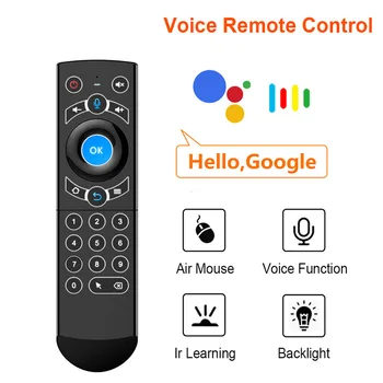 Voice Remote Control 2.4G Wireless Keyboard Air Mouse G21 PRO With IR Learning Gyros for Android TV Box H96 MAX X3 Pro AM6 Plus
Voice Remote Control 2.4G Wireless Keyboard Air Mouse G21 PRO With IR Learning Gyros for Android TV Box H96 MAX X3 Pro AM6 Plus