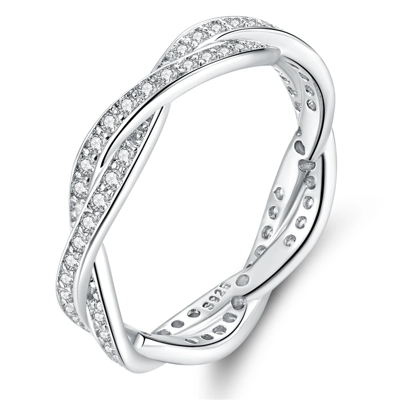 Серебряное кольцо VOROCO любовь обещание в форме сердца блестящее черное