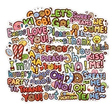 50PCs Inspirational English Short Sentence Stickers 2-3.2in PVC Waterproof Reusable Trolley Case Notebook Car Helmet Stickers
50PCs Inspirational English Short Sentence Stickers 2-3.2in PVC Waterproof Reusable Trolley Case Notebook Car Helmet Stickers