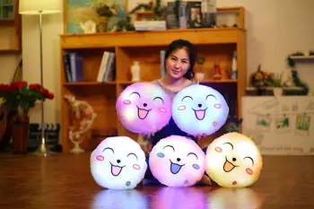 Creative Toy Luminous Pillow Soft Stuffed Plush Glowing Colorful Stars Cushion Led Light Toys Gift for Kids Children 
Creative Toy Luminous Pillow Soft Stuffed Plush Glowing Colorful Stars Cushion Led Light Toys Gift for Kids Children