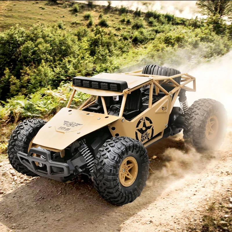 BG1527 2.4Ghz RC Car 1/16 Alloy Off-Road Climbing Remote Control Cars Electric High-Speed Military Truck Big Foot RC Toy For Boy
BG1527 2.4Ghz RC Car 1/16 Alloy Off-Road Climbing Remote Control Cars Electric High-Speed Military Truck Big Foot RC Toy For Boy