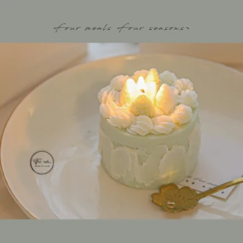 Modern Art Cake Candle Cute Gift Color Kids Party Garden Round Outdoor Wedding Decorations Romantic Kaarsen Home Decor BY50CA 
Modern Art Cake Candle Cute Gift Color Kids Party Garden Round Outdoor Wedding Decorations Romantic Kaarsen Home Decor BY50CA