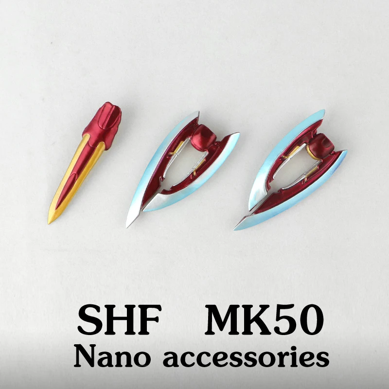 SHF iron Man MK50 Nano accessory package Nano knife model toy
SHF iron Man MK50 Nano accessory package Nano knife model toy