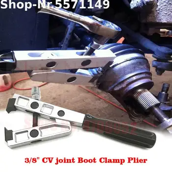 3/8" CV joint Boot Clamp Plier Steering Bearing Dust Cover Bundle Spring Circlip s for Car Auto Repair Tool Kit Set