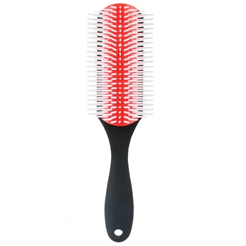 9-Row Curly Hair Straight Hair Massage Row Molding Comb Cushion Brush Bristles Hair Tools
9-Row Curly Hair Straight Hair Massage Row Molding Comb Cushion Brush Bristles Hair Tools