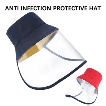 Anti-saliva Face Cover Cap Multi-function Protective Cap Anti Infection Protective Hat Eye Protection Anti-fog Windproof Hat
Anti-saliva Face Cover Cap Multi-function Protective Cap Anti Infection Protective Hat Eye Protection Anti-fog Windproof Hat