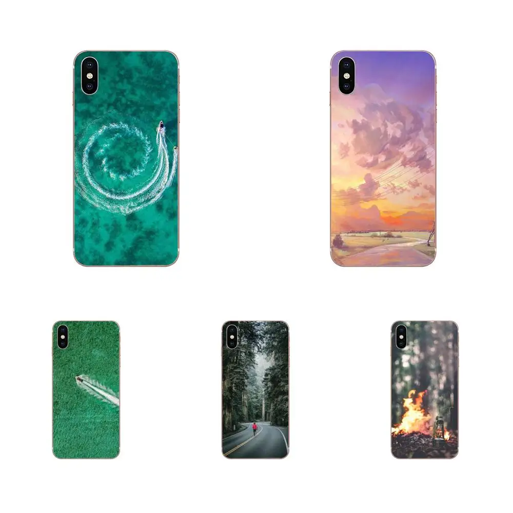 Beauty Nature Highway Waterfall For Galaxy Alpha Note 10 Pro A10 A20 A20E A30 A40 A50 A60 A70 A80 A90 M10 M20 M30 M40 | Мобильные